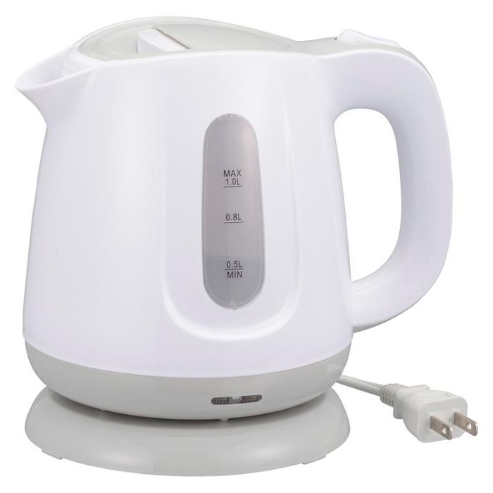 オーム電機 電気ケトル COK-WS80B-H