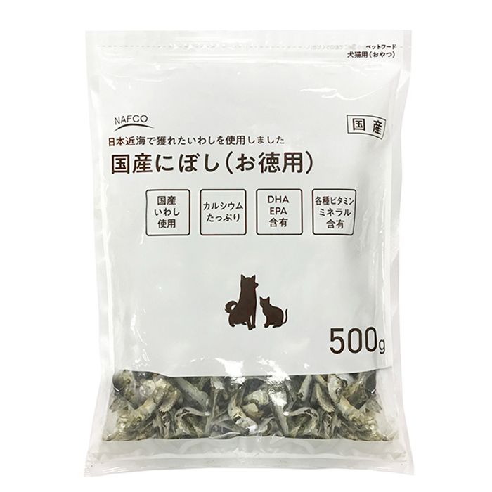 NAFCO 国産にぼし（お徳用） 500g