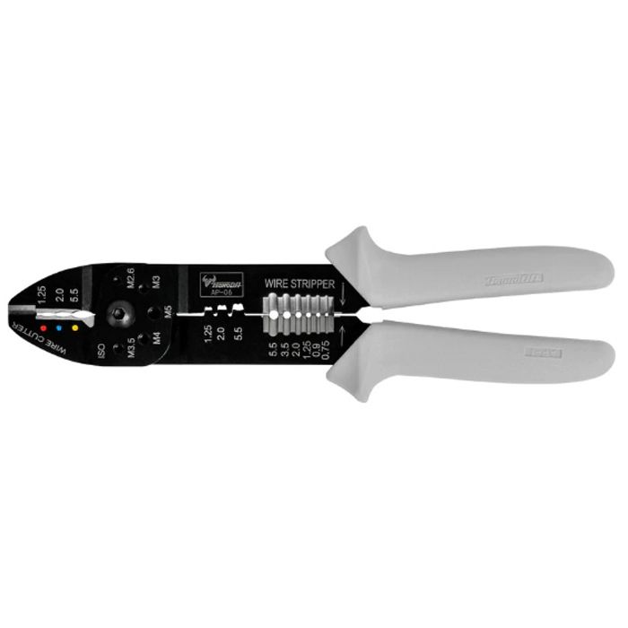 TSUNODA 電工万能ペンチ　オープンバレル端子・絶縁圧着端子用 230mm　AP-06