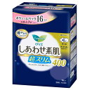 花王 ロリエしあわせ素肌スリム特に多い夜用羽付 16PCS