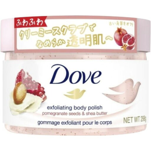 ユニリーバ Doveダヴ クリーミースクラブ ザクロ&シアバター 298g スクラブ入り角質ケアボディ洗浄料 ユニリーバ Doveダヴ クリーミースクラブ ザクロ&シアバター 298g スクラブ入り角質ケアボディ洗浄料