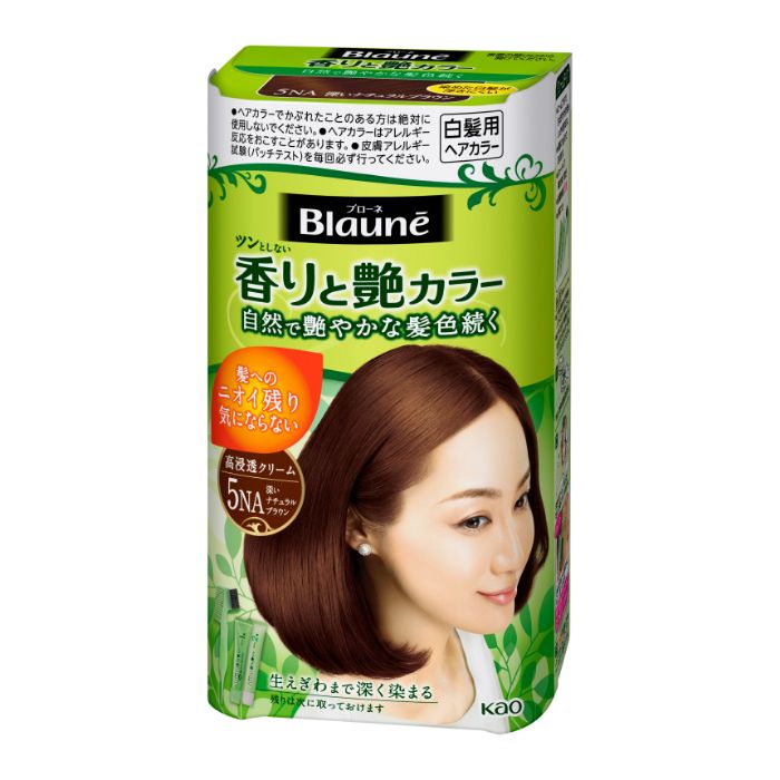 ブローネ香りと艶カラークリーム 5NA 深いナチュラルブラウン 80G