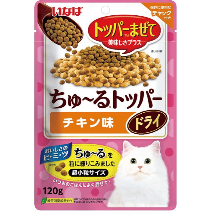 いなば　ちゅーるトッパードライ　チキン味 120g