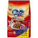 ユニ・チャーム 銀のスプーン 贅沢うまみ仕立て まぐろ・かつお・煮干し・白身魚・しらす入り 15歳 1.3kg