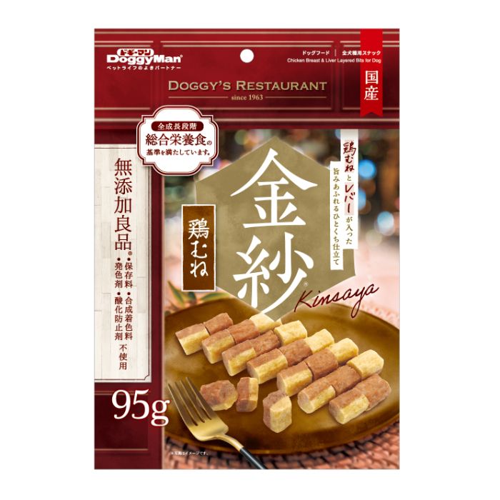 Rakuten - ドギーマン 金紗鶏むねとレバーが入った旨みひとくち 95g