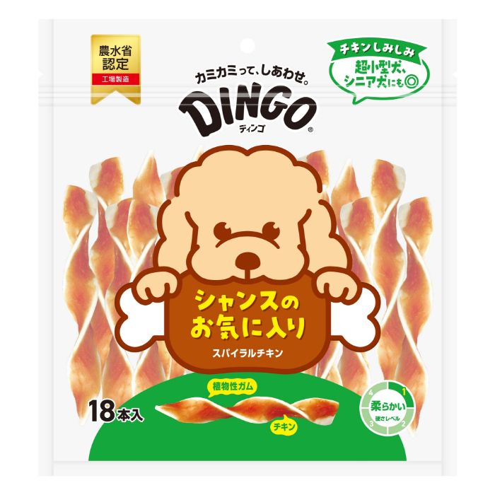 スペクトラムブランズジャパン　アクア ディンゴ　スパイラルチキン 18本入