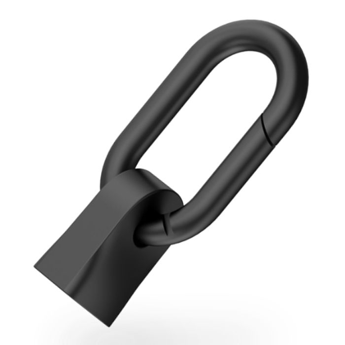 CIO カラビナ付きケーブルホルダー CtoC ブラック CIO-CHD-BK