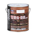 ナフコ NF油性木部防虫防腐塗料 1.6L チーク