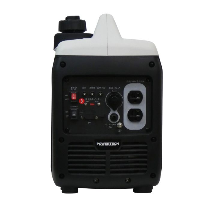 POWERTECH（パワーテック） インバーター発電機 1.1kVA PG1100is