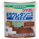 W水性ウレタンツヤケシ 0.7L チーク(3)