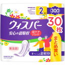 P&G ウィスパー 安心の超吸収 300cc さわやかな香り 30枚 尿漏れパッド37cm