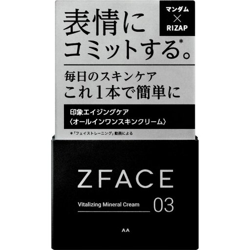 ゼットフェイス バイタライジングミネラルクリーム 100g ゼットフェイス バイタライジングミネラルクリーム 100g