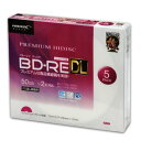 HIDISC 繰り返し録画用BD-REDLケース5枚 HDVBE50NP5SC