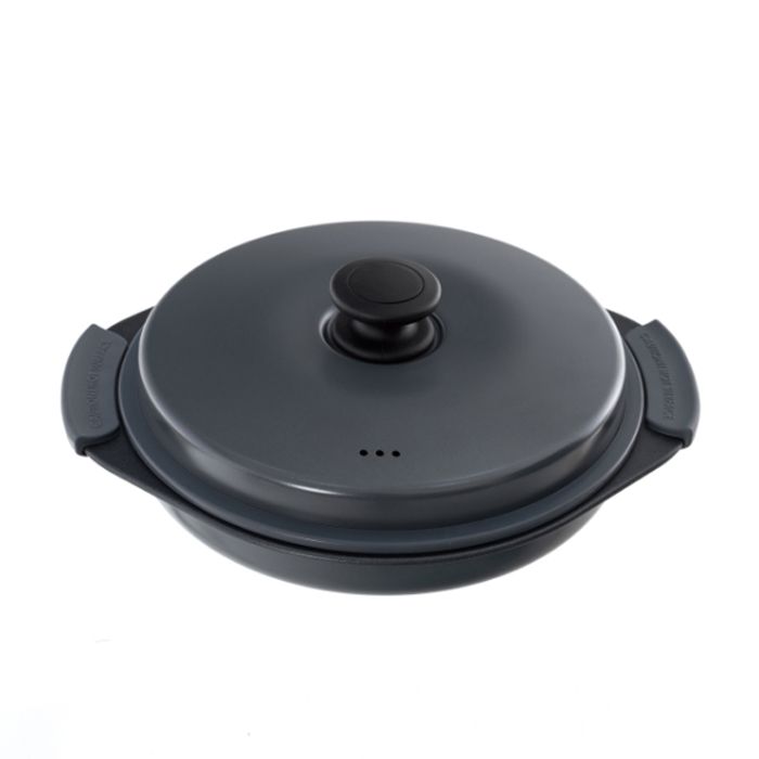 電子レンジ専用調理器 サークル グレー