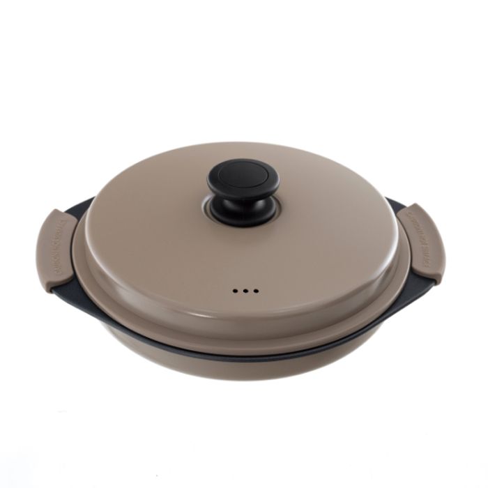 電子レンジ専用調理器 サークル ブラウン