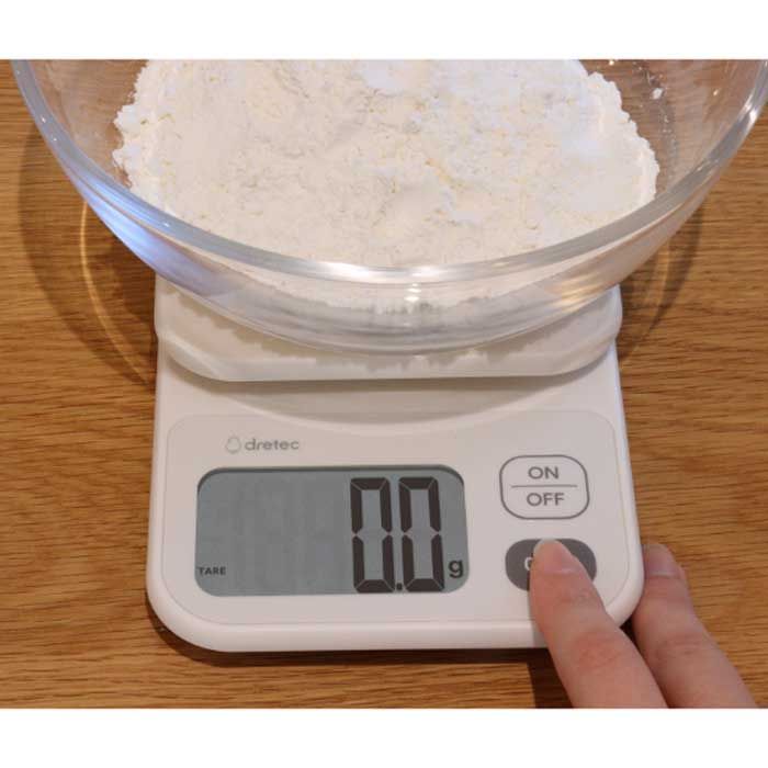 ホームプラザナフコ楽天市場店のドリテック デジタルスケール エクレ　2KG｜アングル2