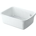 アスベル Nポゼ水切りセット 中 ホワイト