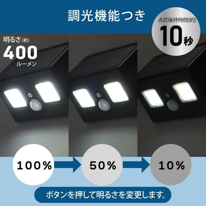 オーム電機 COBセンサーウォールライト LT-SOW40DW