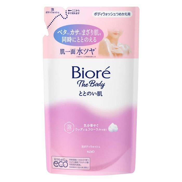 花王 ビオレザボディ泡ととのい肌 ウッディ＆フローラル詰替 440ML