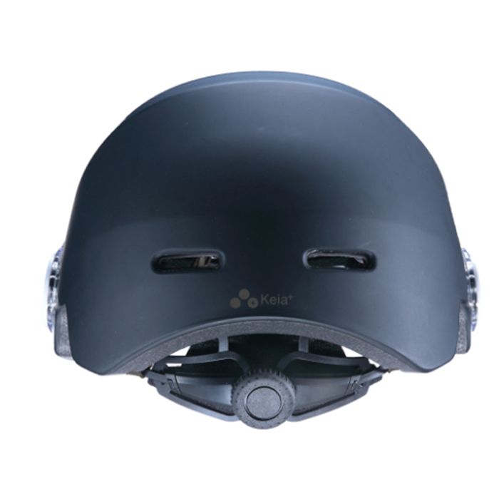 ホームプラザナフコ楽天市場店のシールド付ヘルメットH-103 54-59 ブラック｜アングル3