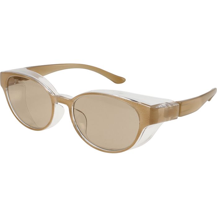 エニックス 花粉対策グラスKGBT252-BEB ミルキーベージュ／ブラウン