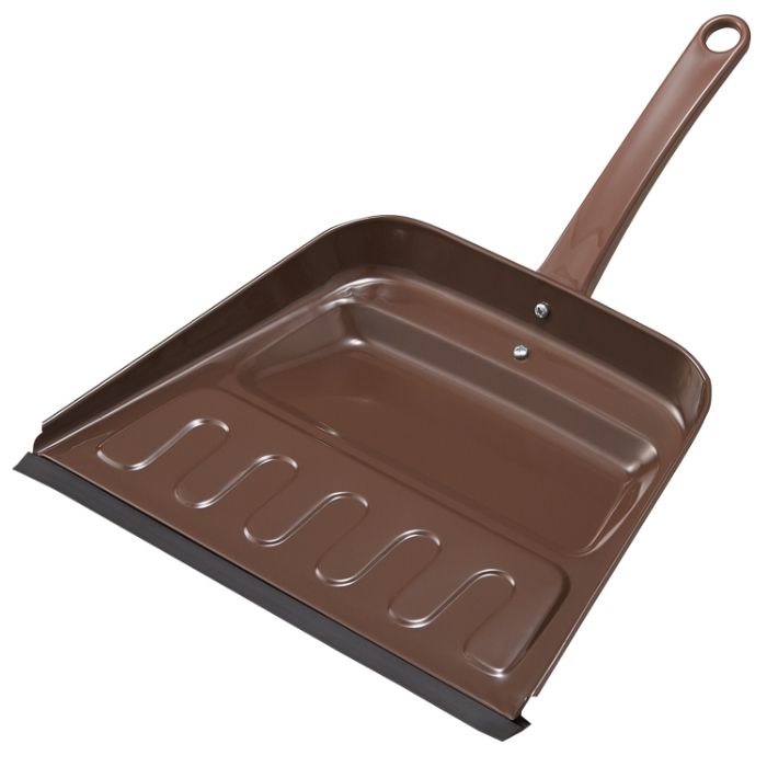 山崎産業 Daily Clean ホームダストA ブラウン スチール製ハンドチリトリ