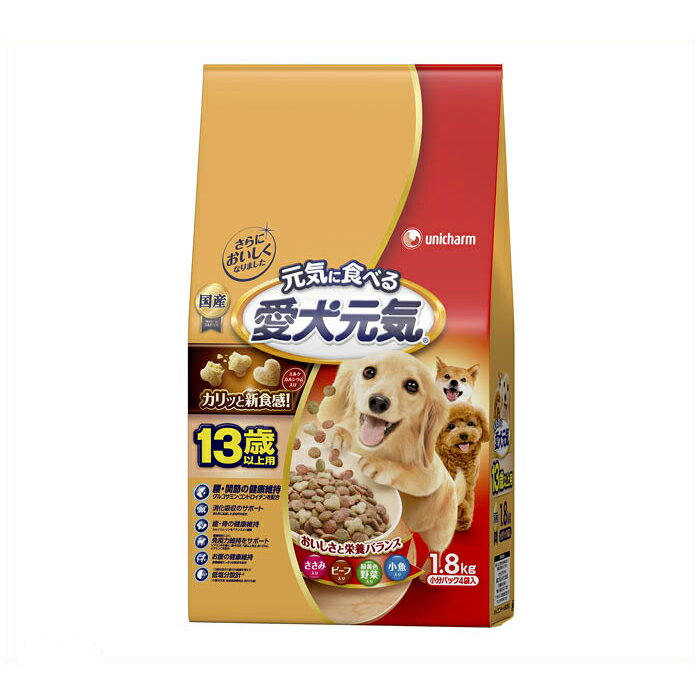 ユニ・チャーム 愛犬元気13歳以上用 1.8kgのサムネイル