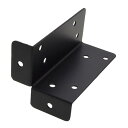 1×4、2×4兼用取付L字 バイ4用 マットブラック