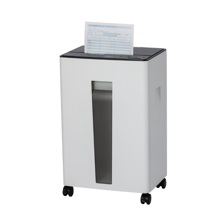 ナカバヤシ 時短ハイスピードシュレッダ／ホワイト NSEーHSC01W