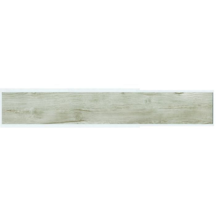 全備 粘着剤付き塩ビタイル デコウッド（バラ） 150×1000×2mm ホワイト