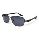 偏光サングラス Feel sky カジュアル PFSC03-1 ガンメタ・スモーク(4)