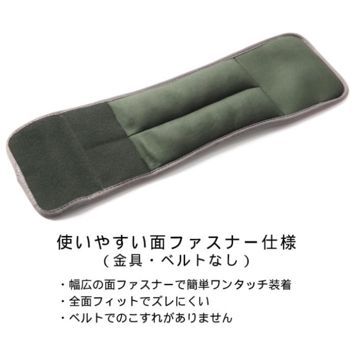ホームプラザナフコ楽天市場店のLa-vie ズレにくい足首手首ウェイト1.0kg 3B-3201｜アングル2