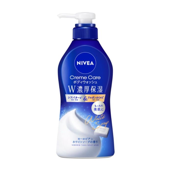 花王 ニベアクリームケアボディウォッシュW濃厚保湿 ソープ　ポンプ460ML
