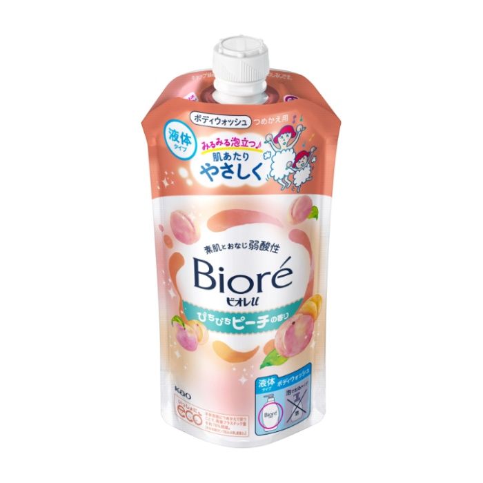 【エントリーでポイント10倍】花王 ビオレu　ぴちぴちピーチの香り詰替 320ML【2025/12/4 20:00 - 2025..