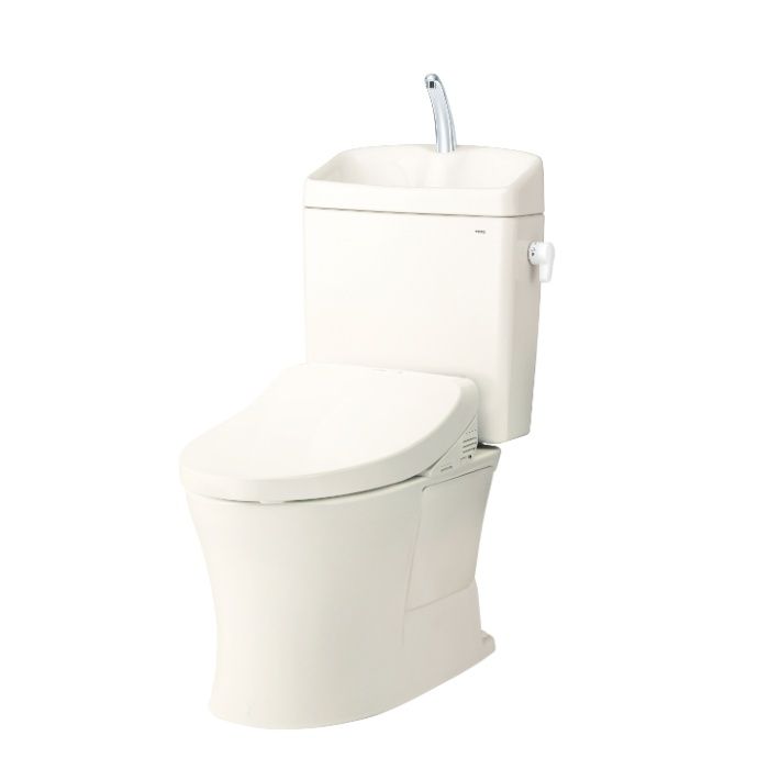 TOTO KQリモデル手洗有・ウォシュレットKM31セット　パステルアイボリー CS232BM／SH233BA／KM31／SC1