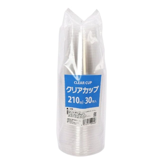 トーシン クリアカップ 210ml30個入