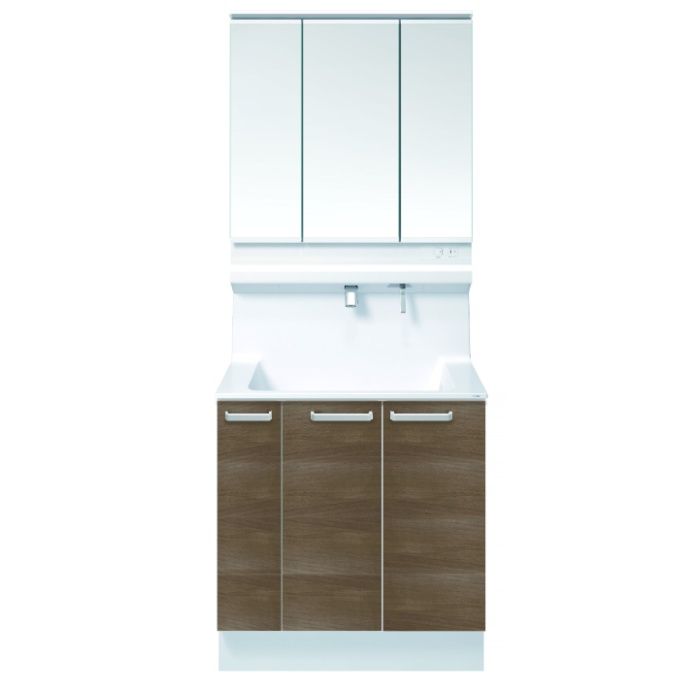 Rakuten - TOTO 洗面化粧台オクターブLite　W900　ワイド三面鏡　片引出（寒冷地仕様） LDSF090BJGDS1+LMFS090A3GLC1G