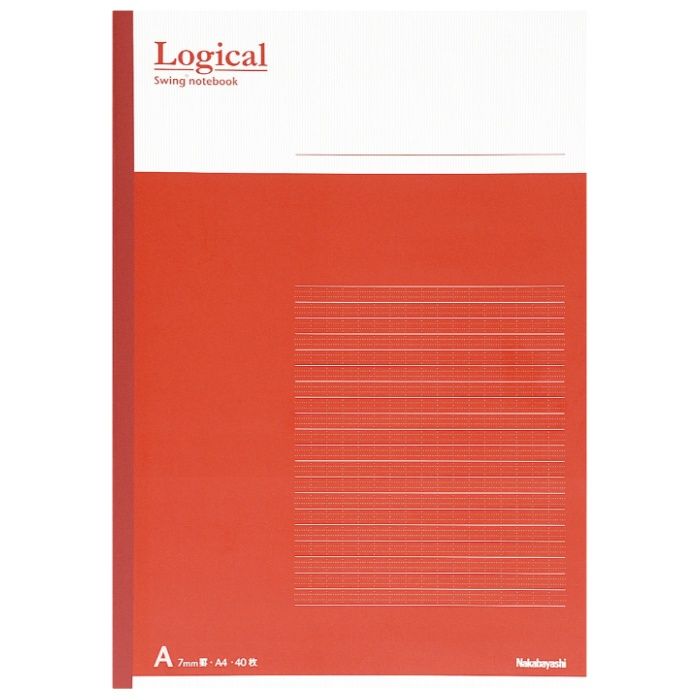 【エントリーでポイント10倍】ナカバヤシ ロジカルノート/A4/A罫/40枚 ノ-A402AーP【2025/12/4 20:00 - 2025/12/11 01...