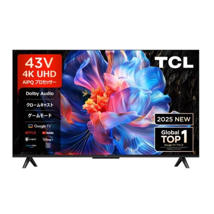 TCL 43��4K���ޡ��ȥƥ�� 43P61K
