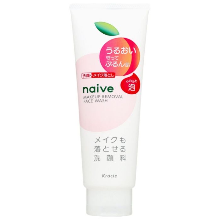ナイーブ メイク落とし洗顔フォーム うるおい 180G
