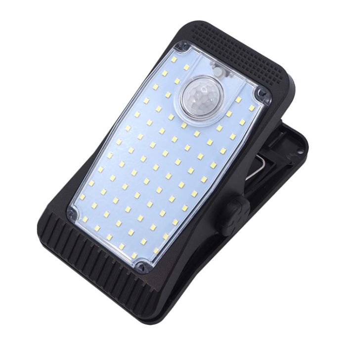 ナフコ クリップ型ソーラーセンサーライト400D SK-SUCL400D-NF