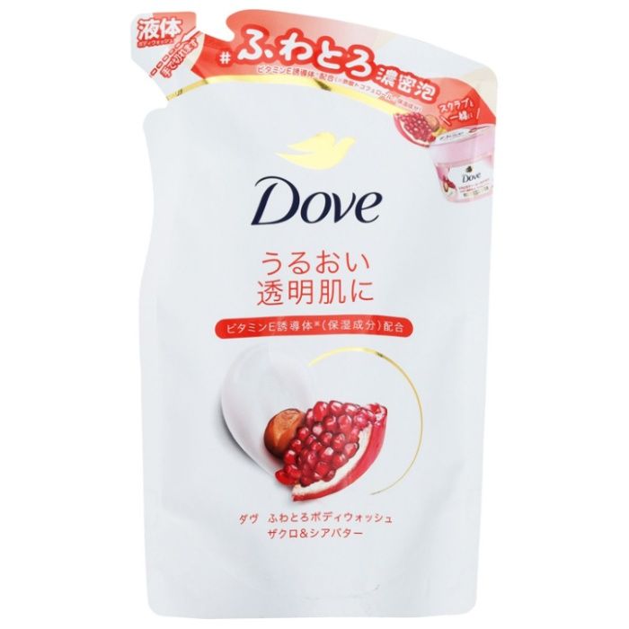 ダヴふわとろボディウォッシュ　ザクロ＆シアバター詰替 340G