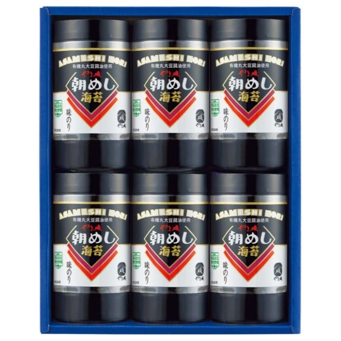 【アサメシ6ホンG】【お歳暮】やま磯 朝めし海苔詰合せ-承り締切：2025年12月11日