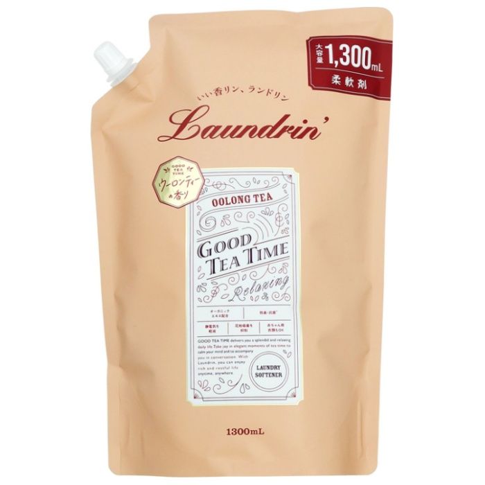 ランドリン柔軟剤 ウーロンティー詰替1300ml