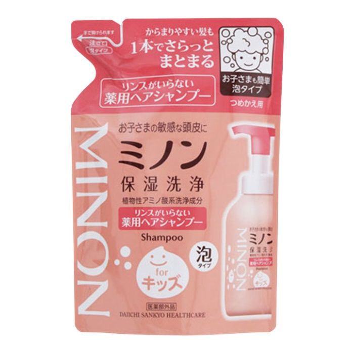 ミノン リンスがいらない薬用ヘアシャンプー 詰替 320ml