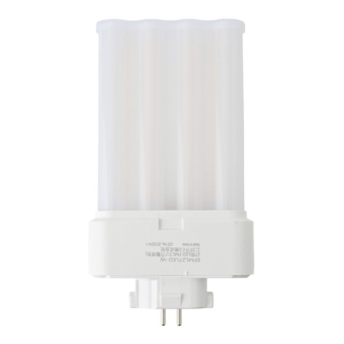 エコデバイス LEDコンパクトランプ　FML27形　電球色 EFML27LED-W