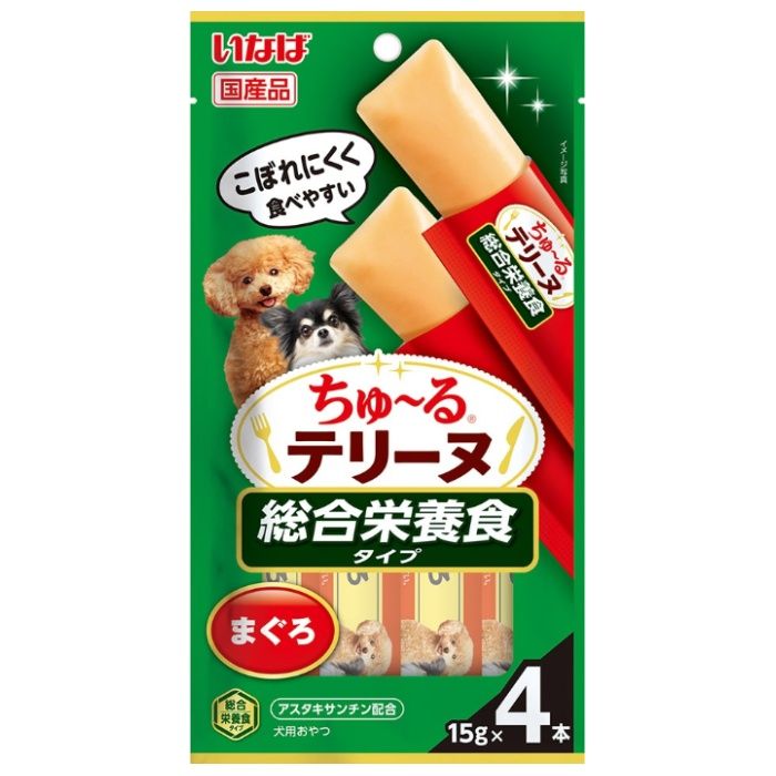 いなば ちゅーるテリーヌ総合栄養食　まぐろ 15g×4本