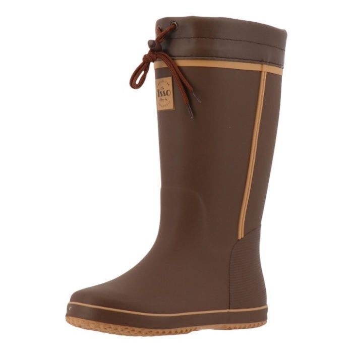 弘進ゴム カバー付ロール底婦人長靴イッソR2607 ブラウン