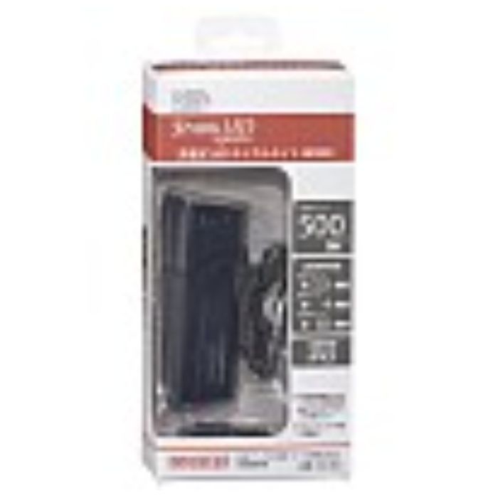 オーム電機 充電式サイクルライトBR500 SL-BR500-K(4.0)