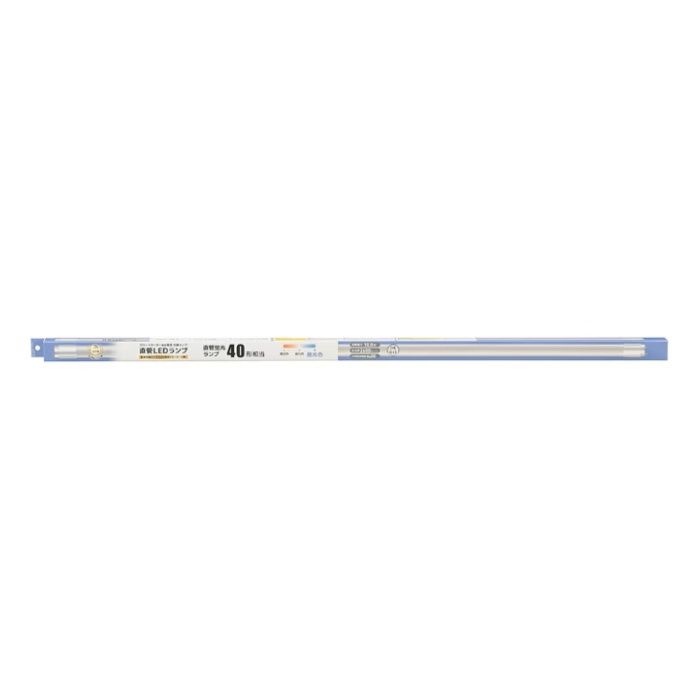 オーム電機 直管LEDランプ 40形相当 昼光色 グロースターター器具専用 LDF40SS・D／18／26　7C
